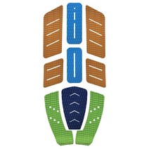 패들서핑보드서핑 보드 트랙션 패드 EVA 폼 그립 Diamong 매트 롱 패들 3M 강력 접착제 발 Wakesurf 수상, 05 3M Orange