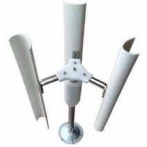 수직형 풍력 발전기 가정용 영구 자석 풍차 조명 DIY