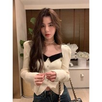 풀오버 스웨터 가을 여자, 37-45KG 밝은색