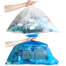 쓰레기봉투 10L-100L 50리터 100리터 비닐 쓰봉 음식물 재활용 배접 평판 분리수거, [재활용/쓰레기봉투] 10L 50매, 검정, 1팩