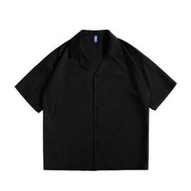 봄 블라우스 하객룩 기본 해외여행여름옷 브라우스 데이트룩 루즈 셔츠 뉴 여름 BF 스타일 사무실 숙녀 빈티지 프린트 스트리트웨어 Y2k 얼짱 레저 올 매치 반팔 시크