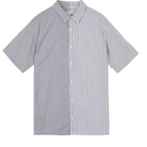 티비제이 TBJ [여름 초특가전] 여름 한정라인!!초특가세일!!쿨맥스!!이건 맞으면 횡제!!득템상품!!남여공용 빅사이즈!!코튼 오버핏 믹스 스트라이프 여름셔츠!!