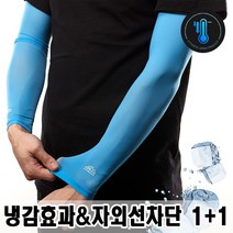 로베노 여름 uv차단 팔토시 1+1, 네이비, 블랙