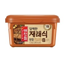 CJ 해찬들 재래식된장 된장찌개 집된장 장 1kg 1세트, 3세트
