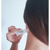 아로마 오일 롤온 멘톨 페퍼민트 천연 에센셜 비염 코막힘 졸음방지, 6개, 10ml