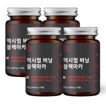 자연바름 페루산 블랙마카 아르기닌 야관문 흑마늘, 70정 x 4개