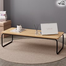 예다움 뉴캐슬 좌식 소파 커피 티 테이블 식탁, 예다움 뉴캐슬 커피테이블 1200x480:블랙