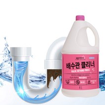 [ 무궁화 ] 바른세제연구소 배수관 클리너 4L / 막힌 곳을 시원하게 뻥~, 3개