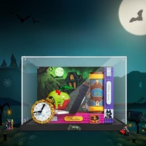 레고 43227 빌런 아이콘 아크릴 케이스 진열장 진열대 전시장 보관함 장식장 투명 거치대, 사각형