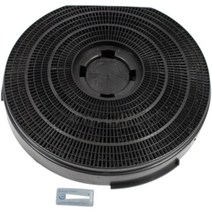 엘리카 쿠커 후드 카본 필터 255mm x 55mm 다크 그레이, 기본