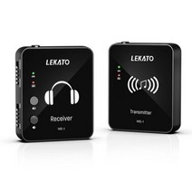 lekato m-vave m8 wp-10 2.4g 무선 헤드폰 이어폰 모니터 cuvave 송신기 수신기 시스템 지원 스테레오 모노, LEKATO LOGO
