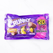 [메가마트]롯데 크런키 더블크런치바 미니 513g, 1개