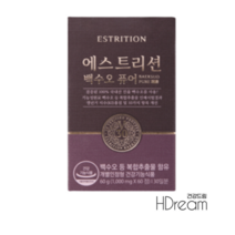 뉴오리진 에스트리션 백수오 퓨어 유한양행 HD 여성 갱년기 영양제, 유한 백수오 1000mg 60정