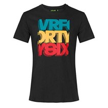 Vr46 Valentino Rossi Lifestyle 남성용 티셔츠 남성용 VLMTS394420NF 다크 그레이 S.