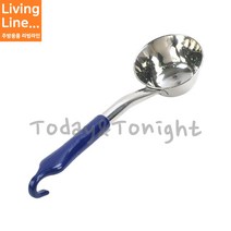 Kitchen 업소용 긴 스텐 바가지 대형 삭구 배식 식당 육수 멀티볼 대용량 국자 샥구, ♥Kitchen_01. 통샥구 특대(1200cc)♥, 1개