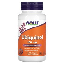 나우푸드 유비퀴놀 카네카 코큐텐 100mg 60정, 1개, 기본