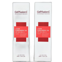셀퓨전씨 레이저 썬 스크린 100 세트 50ml+50ml 총100ml, 100ml (구성50ml+50ml)