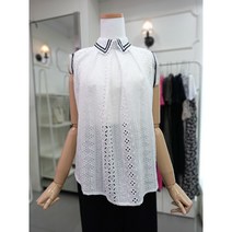 해리앤 면 레이스 나시 블라우스 HOSP2737