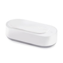 안경세척기샤오미휴대용 울트라 소닉 클리너 보석 안경 시계 메이크업 청소용, 01 White_02 EU