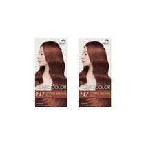 꽃을든남자 크리닉 염모제 N7-커피브라운 x2개, 크리닉 염모제 N7-커피브라운 x2