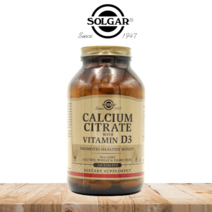 솔가 칼슘 시트레이트 비타민D3 이산화티타늄 60서빙, 1개, 기본