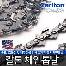 미제 정품 칼톤 체인톱날 전기톱날 엔진톱날 가이드바, 1-옵션01 칼톤 체인톱날 91x31T