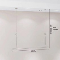 2023 실버 여성 의류 매장 디스플레이 랙 천장 마운트 304 스테인레스 스틸 걸이식 와이어 행어 패션, 04 150CM