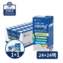 (24팩 증정) 연세 균형단백질 진득찰 음료 190ml x 24팩