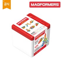 [맥포머스] 베이직 90 세트 (스토리지 박스 패키지) 자석블록, 단품