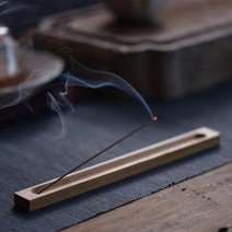 연꽃 불교초 향 촛대 캔들 절 코일베이스 나무 스틱 홀더 가정 장식 라인 버너, 23cm-3mm-hole