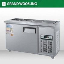 우성 테이블 냉장고 1200 올냉장 업소용 CWS-120RT, 내부스텐, 아날로그, 우측