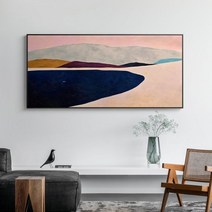 인테리어 그림 작업실 모델하우스 벽면 걸이 북유럽 벽화, 골드(알루미늄 합금), A