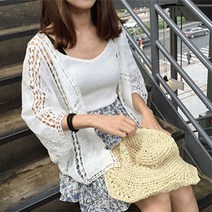 G124125_펀칭레이스 볼레로가디건 - 2023968EA