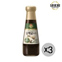 맛있는 백설 남해 굴소스 210g X 3개 사무실간식 회사간식 간식 학교 회사, 본상품선택