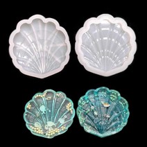 클레이앤데코 대형 조가비몰드