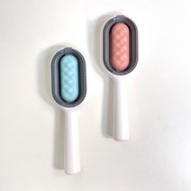 펫케어 촉촉브러쉬 고양이 물탱크 브러시 빗, 핑크