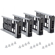 {4개 팩}8.9cm(3.5인치) F238F SAS SATA SATAu 하드 드라이브 캐디 트레이 인클로저 DELL PowerEdge R310 R320 R410 R415 R510, F238F-4PCS