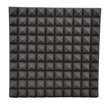 실내방음벽 가정용 아파트 방음벽 차음재 차음판 스튜디오 어쿠스틱 폼 패널 방음 트리트먼트 KTV 룸 벽 스폰지 패드 패널 50x50x5cm 1 개, Black, 03 Black