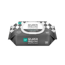[모나리자] 내추럴소프트 물티슈 100매 x 9개