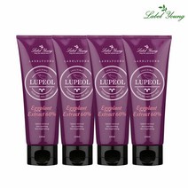 라벨영 피지+각질+블랙헤드제거 쇼킹 루페올 가지필오프팩 3+1개, 01.루페올가지필오프팩 4개