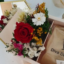 시들지않는 꽃 다발 성묘 산소 상사 원장 교수 님 선물 한송이 프로포즈 말린 프리저버드, OPTION1-세로형, 핑크장미