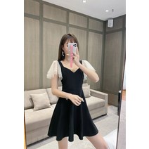 에이라인 원피스 인싸템 나이트클럽 여성의류 아가씨 유니폼 로우컷 야간공연 사우나 마사지사 작업 복장 1269961770