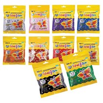 클레이세트 글라스데코 천사점토 클레이만들기 유아 아이 점토 놀이 50g 10종 세트 색상랜덤 (제스트)_741EA, 본상품선택