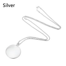 5X 단안 쥬얼리 돋보기안경 돋보기 독서 루페 2020, 1개 T02-silver