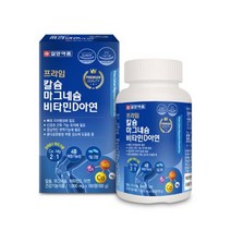 일양약품 프라임 칼슘 마그네슘 비타민D 아연 180정 3개월분 4중복합기능성 황금비율 2대1 하루2정이면OK 어린이부터 성인남녀 청소년 현대인 수유부 임산부 온가족 남녀노소 뼈 치아 건강 신경 근육 영양제 건강기능식품, 80정, 1000mg