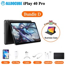 최신alldocube iplay 40 pro 10.43939 태블릿 android 11 2k 2000x1200 fhd 8gb ram 256gb rom unisoc t618 octa, 영국 플러그, 협력사, 번들 d