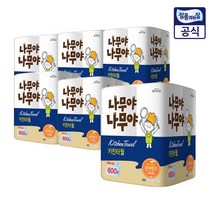 잘풀리는집 미래생활 나무야나무야 키친타월 150매 4롤 6팩, 단일옵션