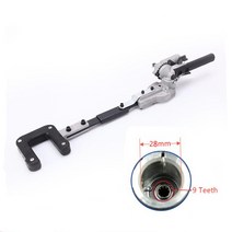 미니관리기9스플라인 잔디 깎는 기계 변형 과일 피커 정원 전동 공구 예비 부품 26mm/28mm 일반 액세서리, 01 28mm 9 Teeth
