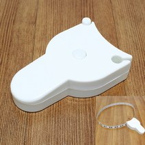 다이어트줄자 미니 줄자 휴대용 1.5M 백색