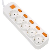 대성 플러스탭 개별 통합형 5구 멀티탭 16A 250V, 2.5m, 4개
